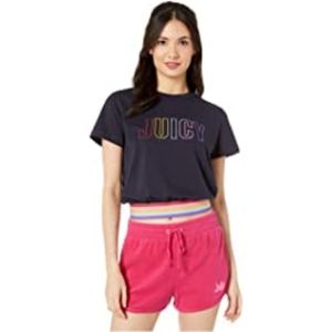Juicy Couture Logo Rainbow Graphic Tee